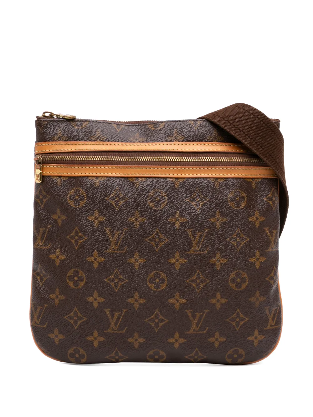 Louis Vuitton Pre-Owned 2010 Monogram Bosphore Pochette crossbody bag - Braun