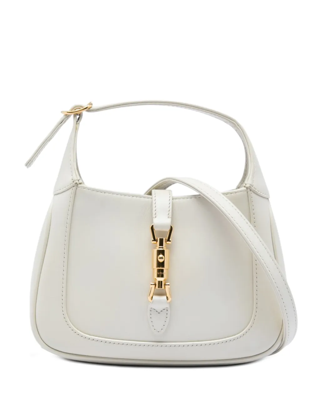 Gucci Pre-Owned 2016-2026 Mini Calfskin Jackie 1961 crossbody bag - Weiß