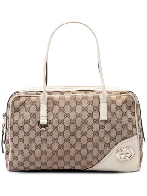 Gucci Pre-Owned 2016-2026 GG Canvas New Britt shoulder bag