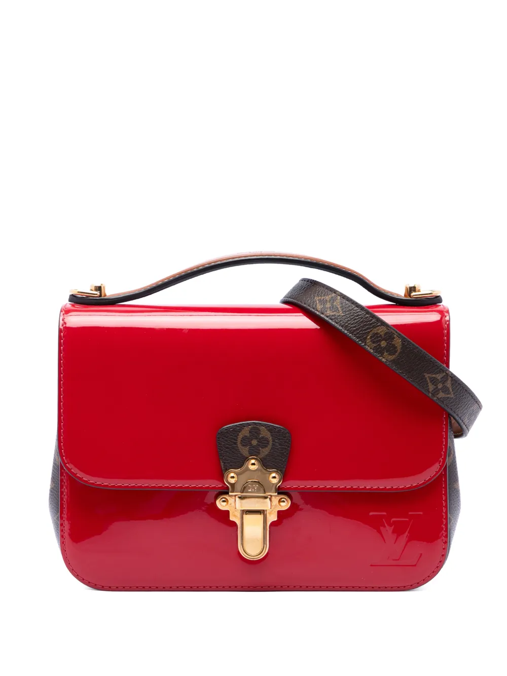 Louis Vuitton Pre-Owned 2019 Vernis Miroir Cherrywood BB satchel - Rot