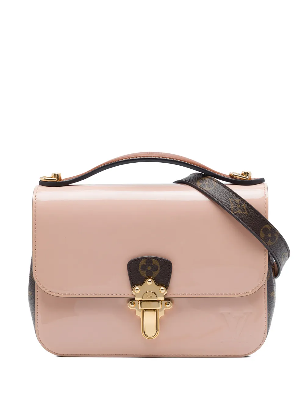 Louis Vuitton Pre-Owned 2019 Vernis Miroir Cherrywood BB satchel - Rosa