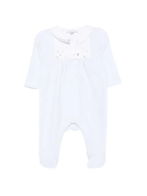Tartine Et Chocolat embroidered Peter Pan collar sleepsuit