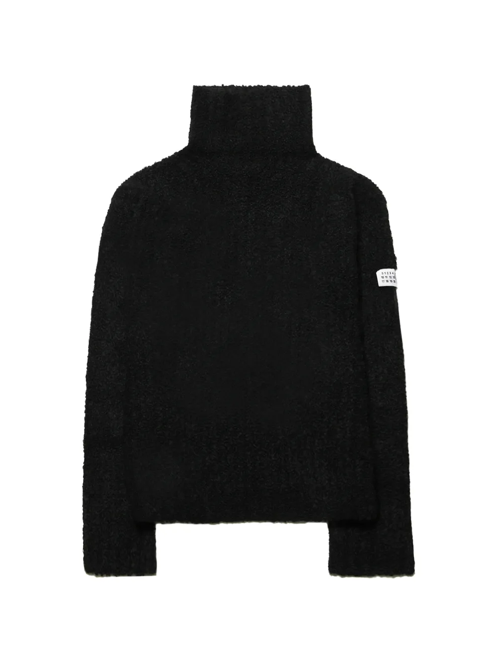 MM6 Maison Margiela bouclé high-neck sweater
