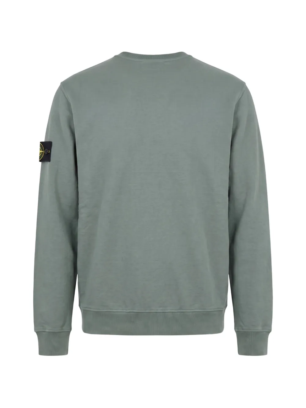 Stone Island Sweater met patch Groen