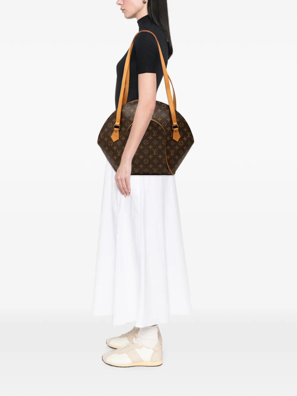 Louis Vuitton Pre-Owned 1998 Monogram Ellipse GM Shopping Bag shoulder bag - Marrone