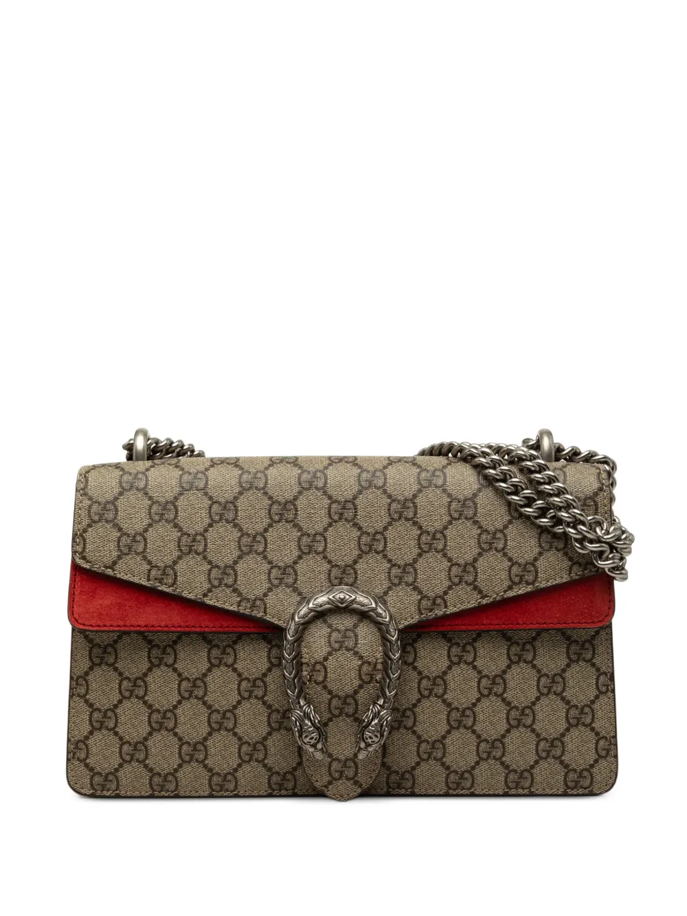 Gucci Pre-Owned 2016-2026 Medium GG Supreme Dionysus shoulder bag - Toni neutri