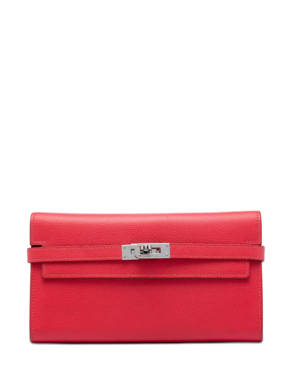 Hermès Pre-Owned 2012 Epsom Mysore Kelly Longue Wallet long wallets - Rot