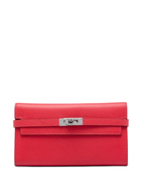 Hermès Pre-Owned portefeuille continental Kelly en cuir Epsom Mysore (2012)