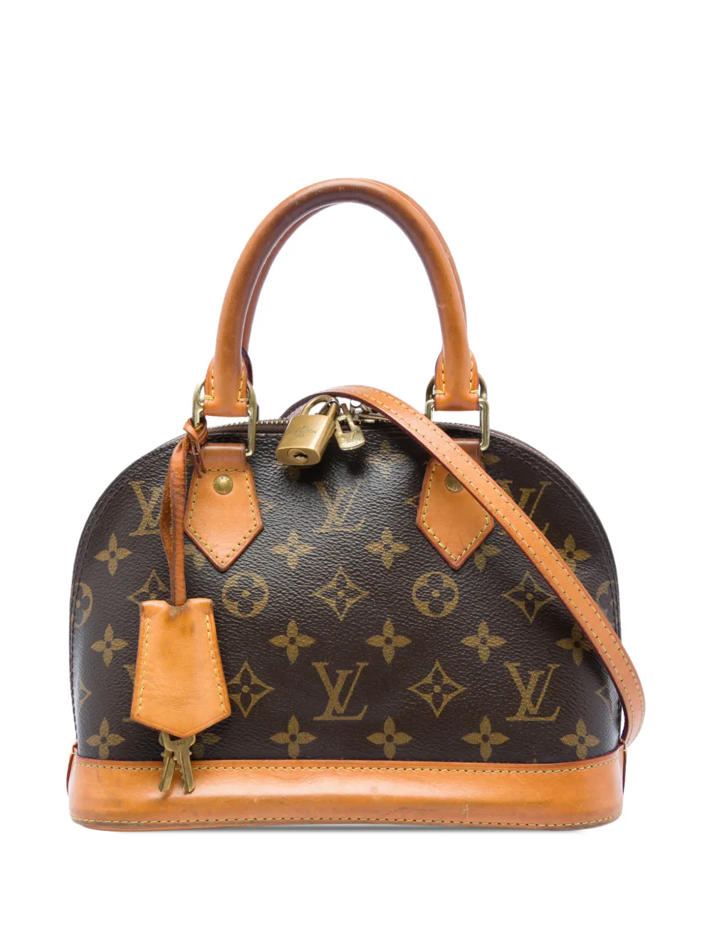 Louis Vuitton Pre-Owned 2018 Monogram Alma BB satchel - Marrone