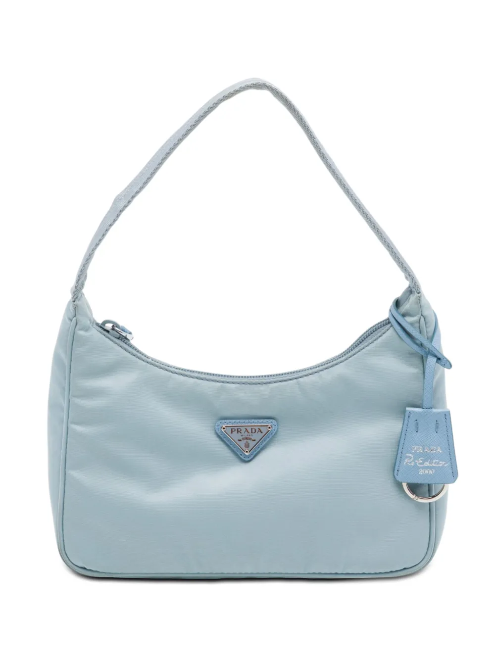Prada Pre-Owned 2019-2026 Tessuto Re Edition 2000 shoulder bag - Blu