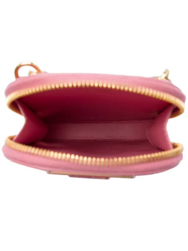 Prada Pre-Owned 2013-2026 Embellished Saffiano Lux Phone Pouch