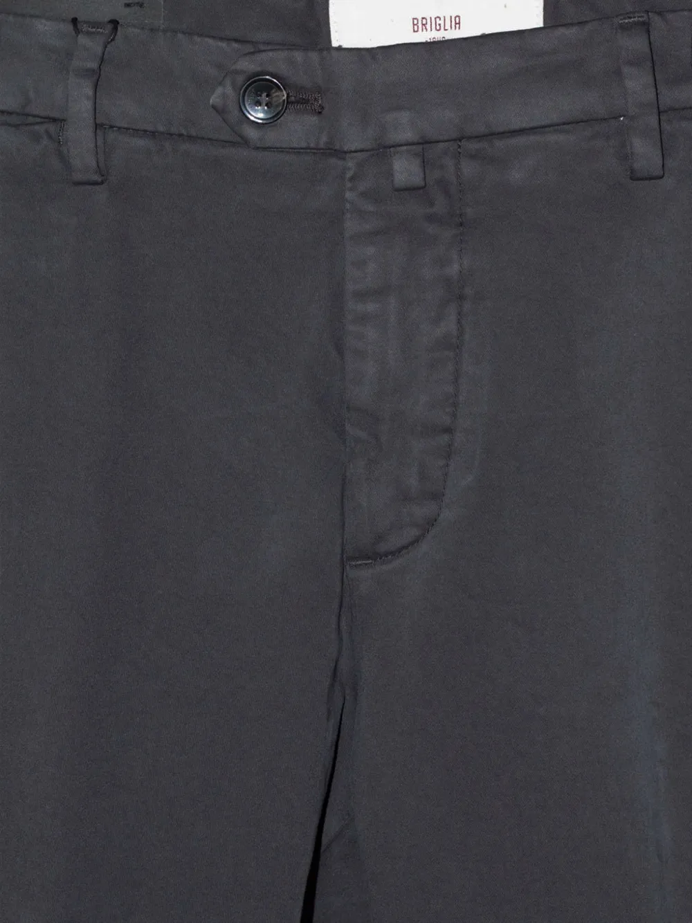 Briglia 1949 Chino met toelopende pijpen Grijs