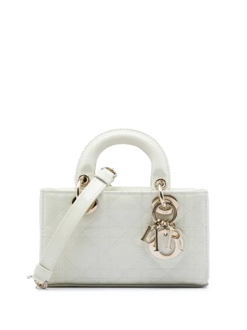 Christian Dior Pre-Owned 2023 Micro Patent Cannage Lady D Joy satchel