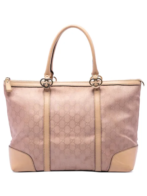 Gucci Pre-Owned tote Lovely de lona GG metalizada 2016-2026