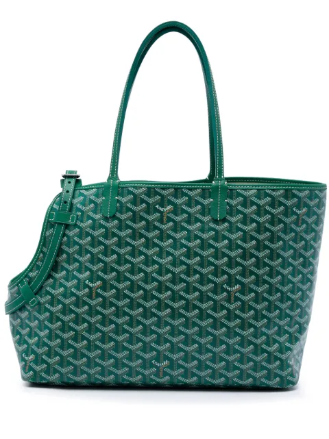 Goyard Pre-Owned 2024 Goyardine Chien Gris Pet Carrier Reisetasche