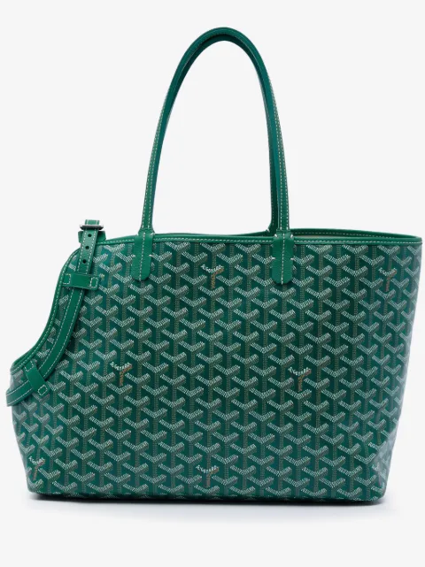 Goyard Pre-Owned 2024 Goyardine Chien Gris Pet Carrier travel bag