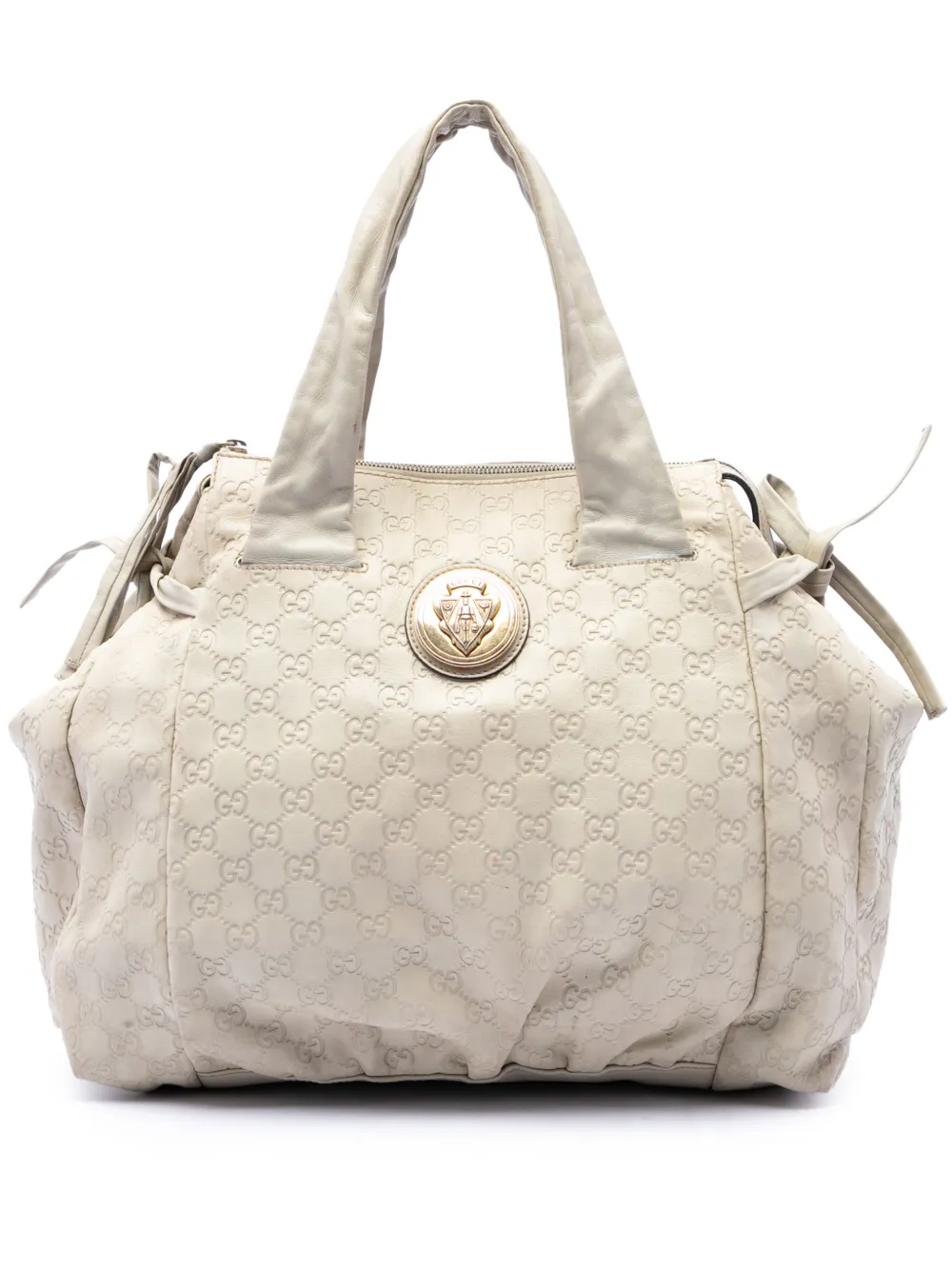 Gucci Pre-Owned 2016-2026 Small Guccissima Hysteria handbag - Braun