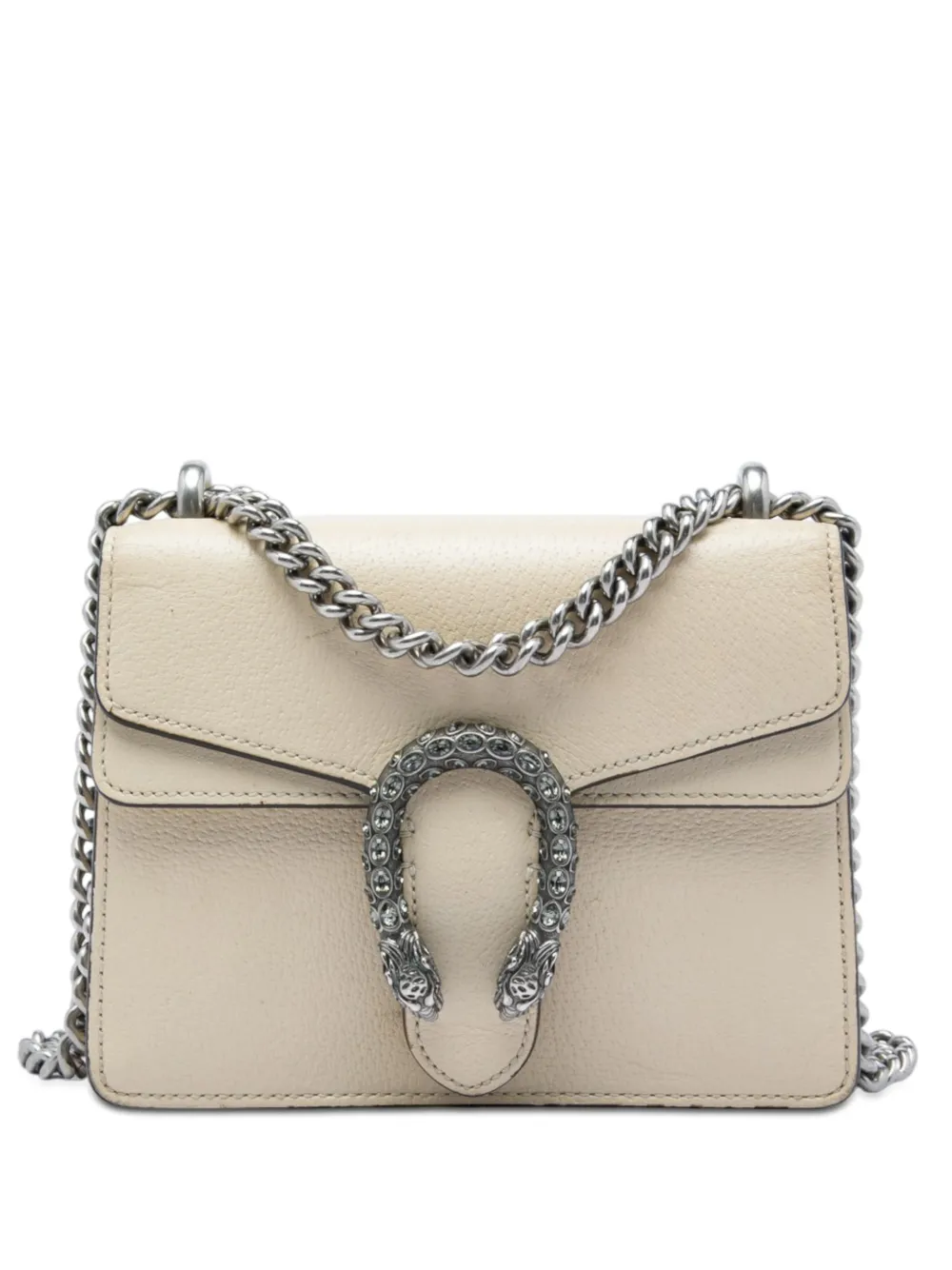 Gucci Pre-Owned 2016-2026 Small Leather Dionysus crossbody bag - Braun