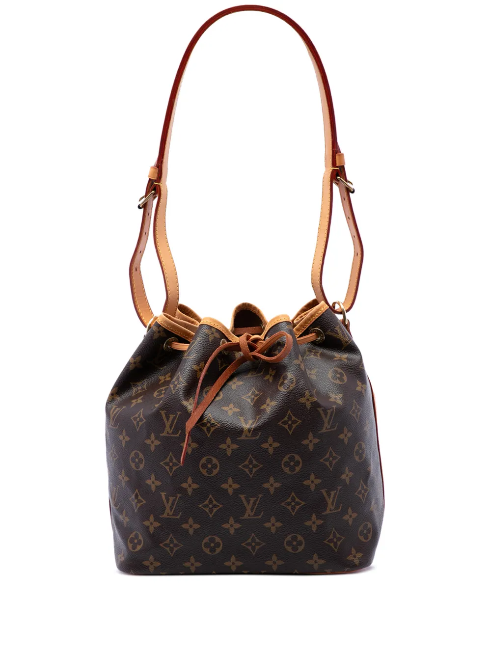Louis Vuitton Pre-Owned 2011 Monogram Petit Noe bucket bag - Braun