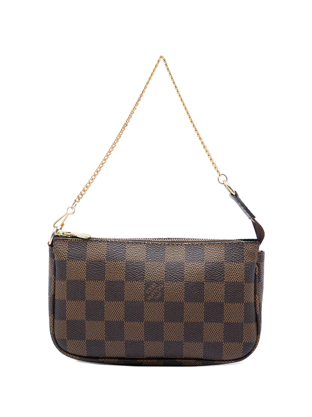 Louis Vuitton Pre-Owned 2004 Damier Ebene Mini Pochette Accessoires handbag - Marrone