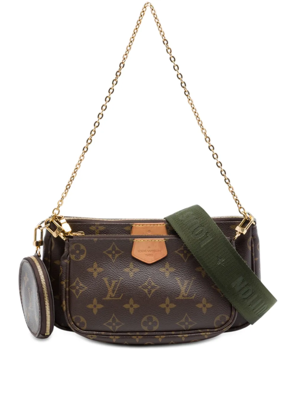 Louis Vuitton Pre-Owned 2020 Monogram Multi Pochette Accessoires satchel - Braun