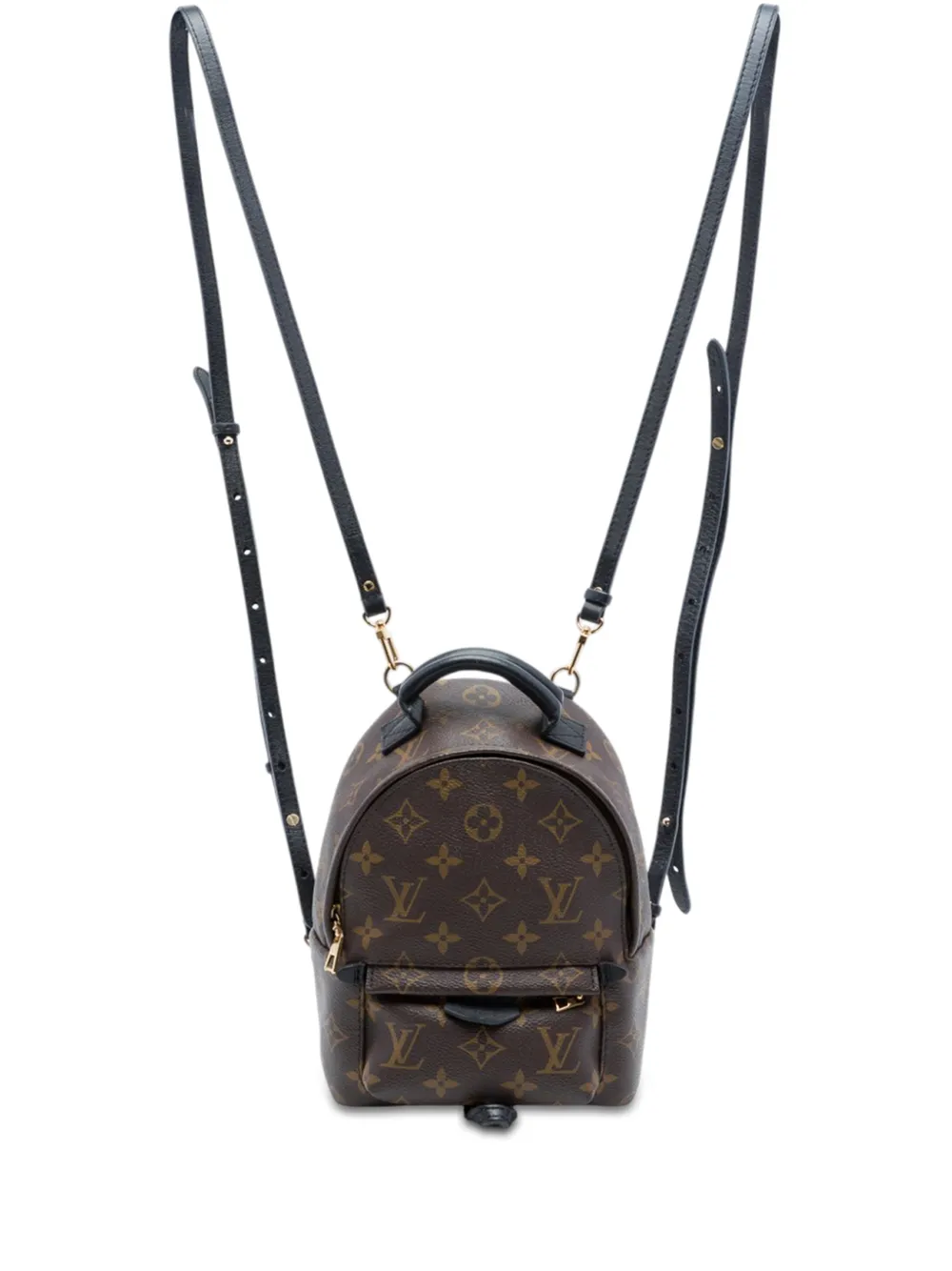 Louis Vuitton Pre-Owned 2016 Monogram Mini Palm Springs backpack - Braun