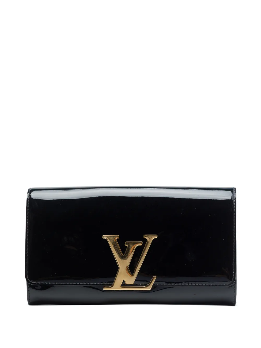Louis Vuitton Pre-Owned 2014 Vernis Louise clutch bag - Nero