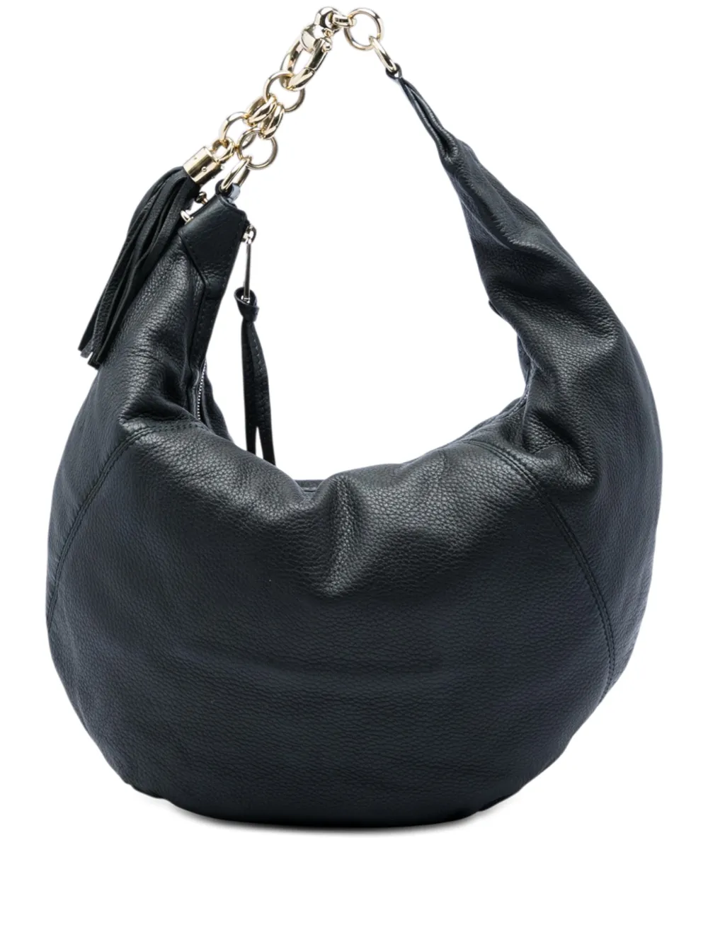 Gucci Pre-Owned 2016-2026 Grained Calfskin Sienna hobo bag - Schwarz