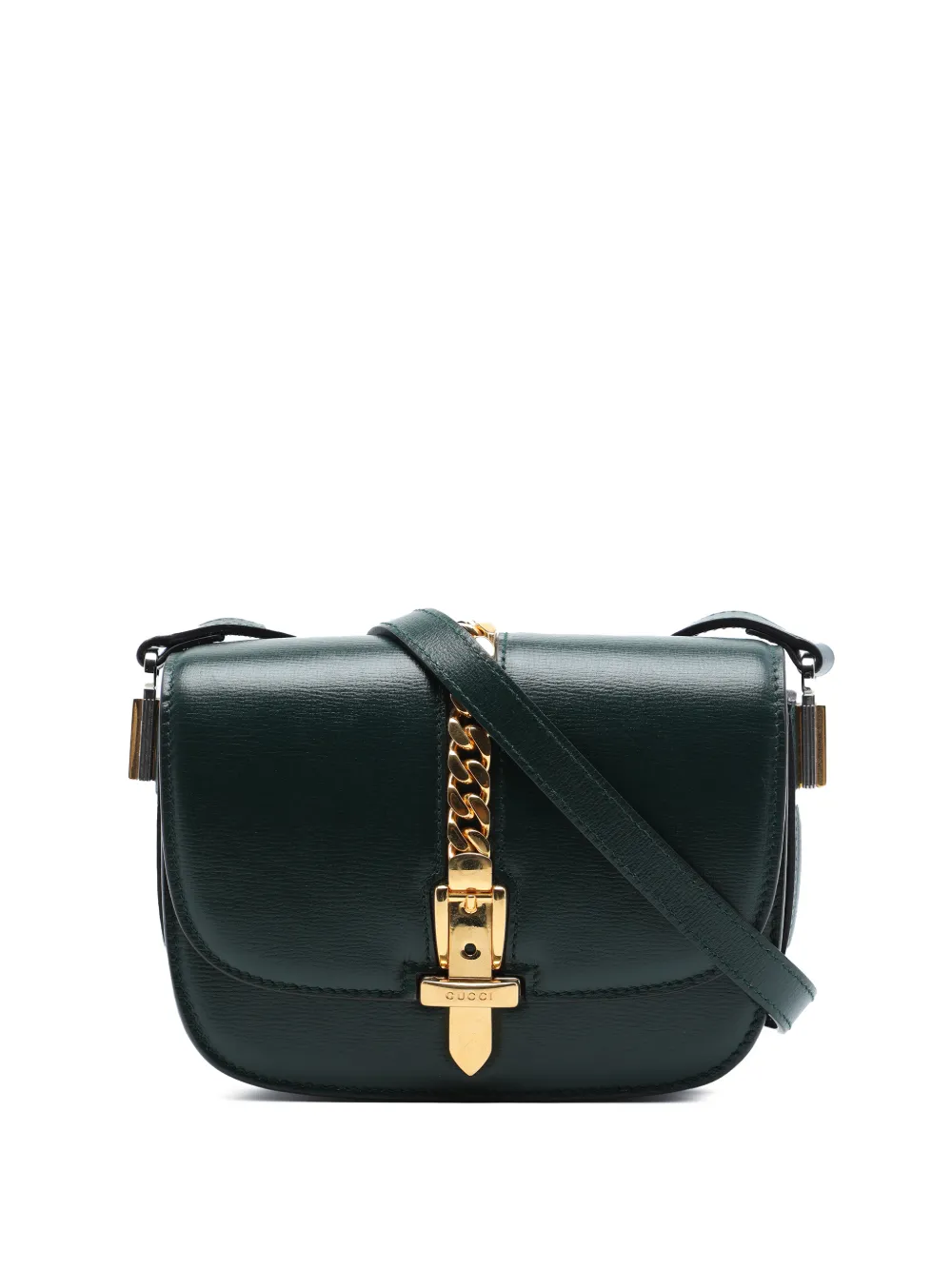 Gucci Pre-Owned 2016-2026 ミニ カーフスキン シルヴィ 1969