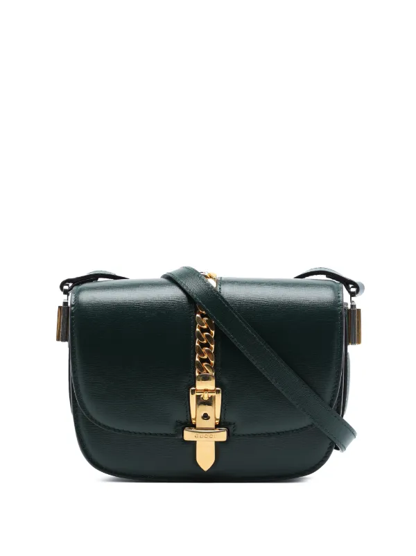 Gucci Pre-Owned 2016-2026 ミニ カーフスキン シルヴィ 1969
