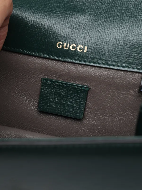 Gucci Pre-Owned 2016-2026 ミニ カーフスキン シルヴィ 1969