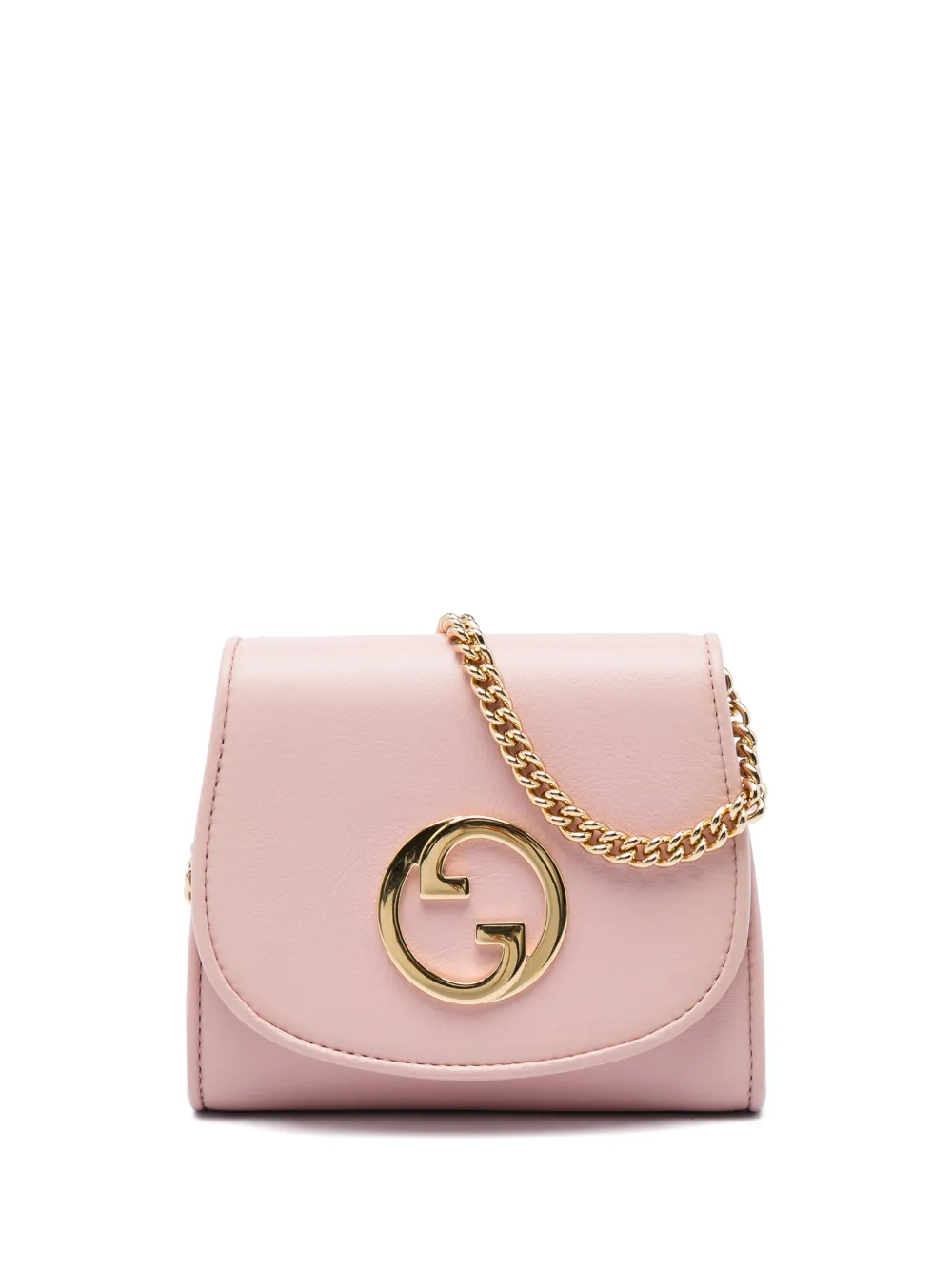 Gucci Pre-Owned 2016-2026 Medium Calfskin Blondie Wallet on Chain crossbody bag - Rosa