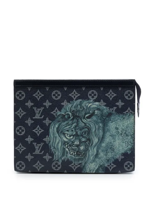Louis Vuitton Pre-Owned 2016 Chapman Brothers Monogram Savane Pochette Voyage MM clutch bag