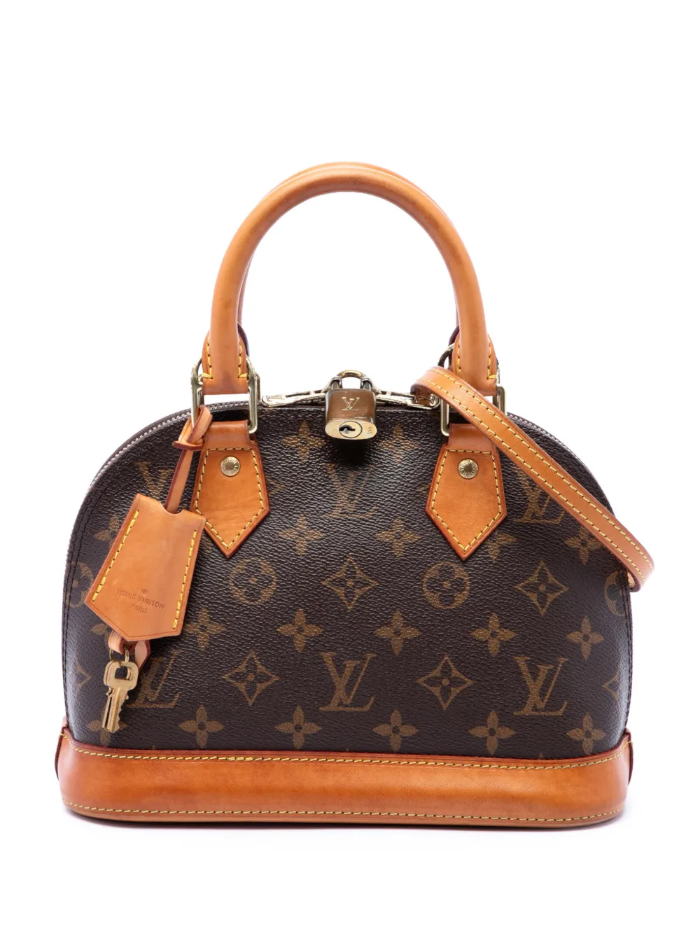 Louis Vuitton Pre-Owned 2016 Monogram Alma BB satchel - Braun