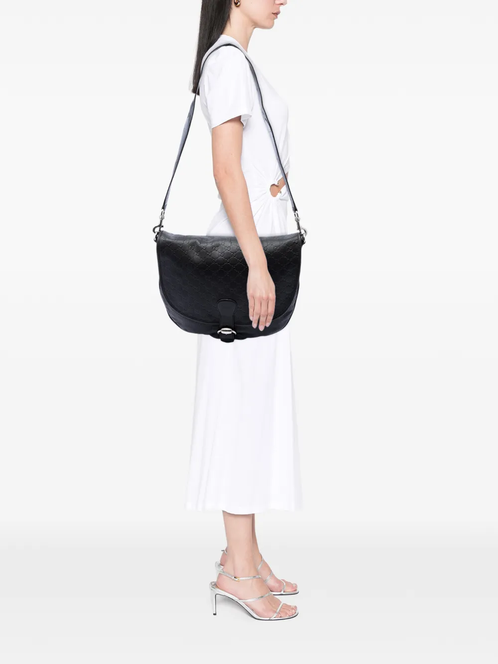 Gucci Pre-Owned 2016-2026 グッチシマ フラップ メッセンジャー