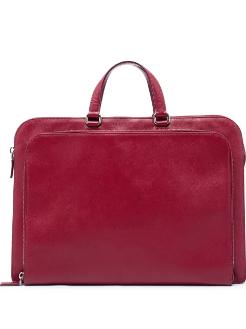 Prada Pre-Owned 2013-2026 Saffiano business bag
