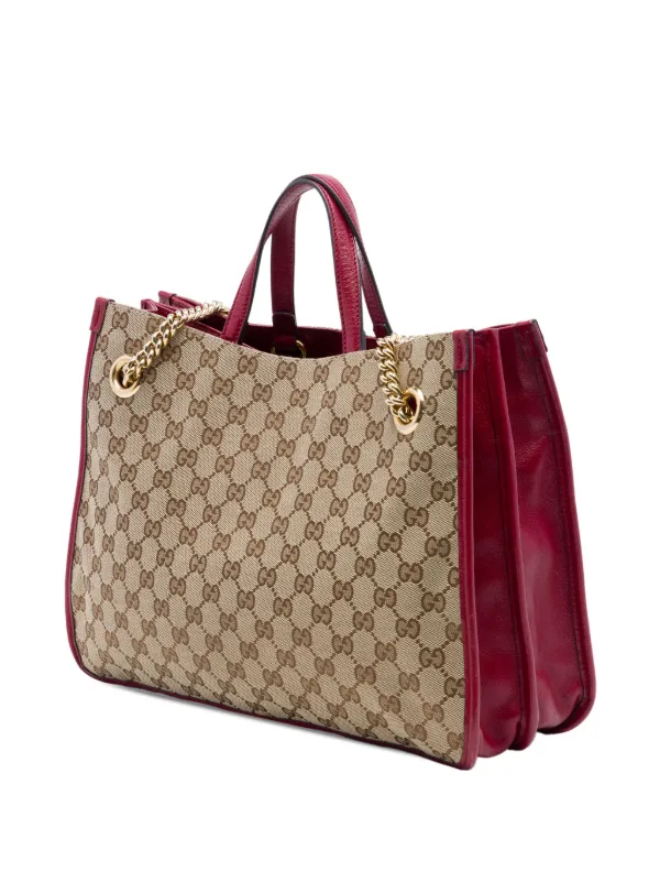 Gucci Pre-Owned 2016-2026 ミディアム GGキャンバス ホースビット
