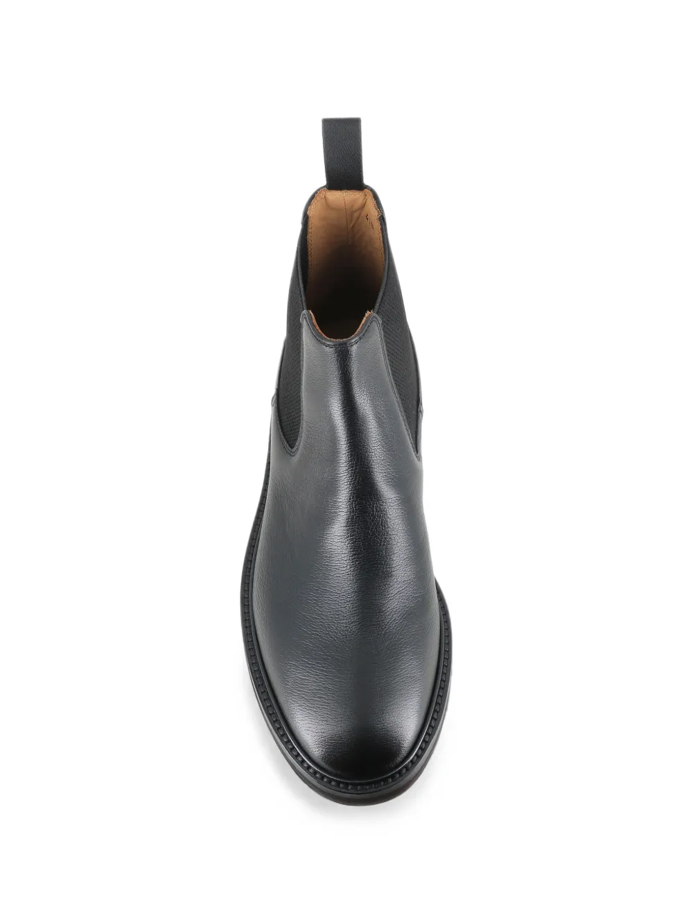 Henderson Baracco elasticated-side leather Chelsea boots Zwart