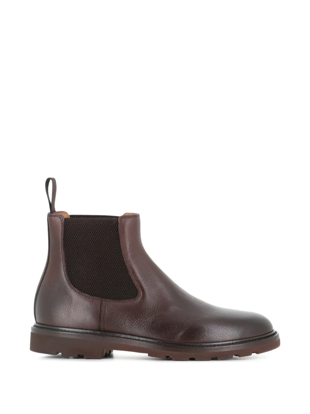 Henderson Baracco elasticated-panel leather boots Bruin