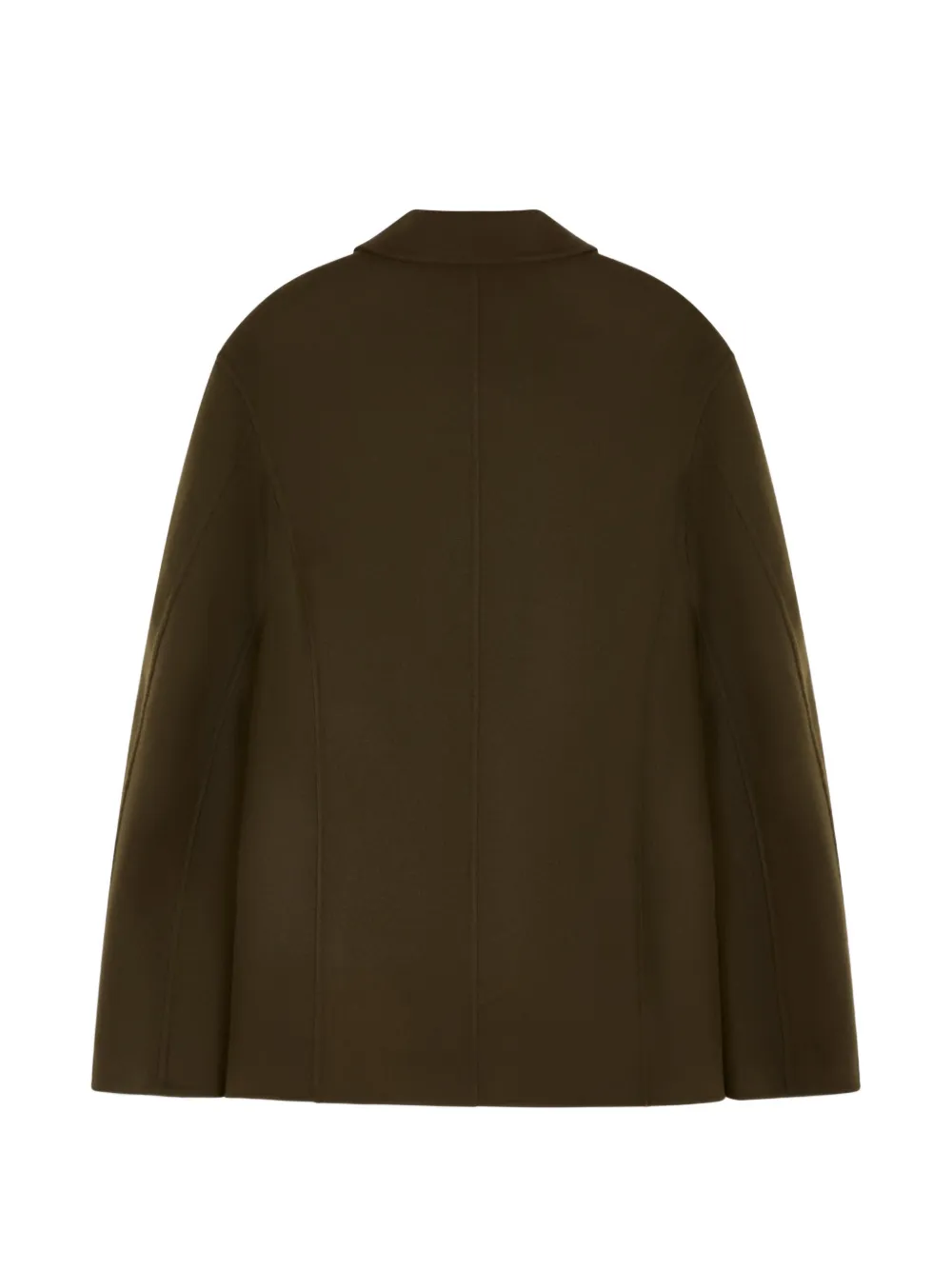 Jil Sander Button-up jas met kraag Groen