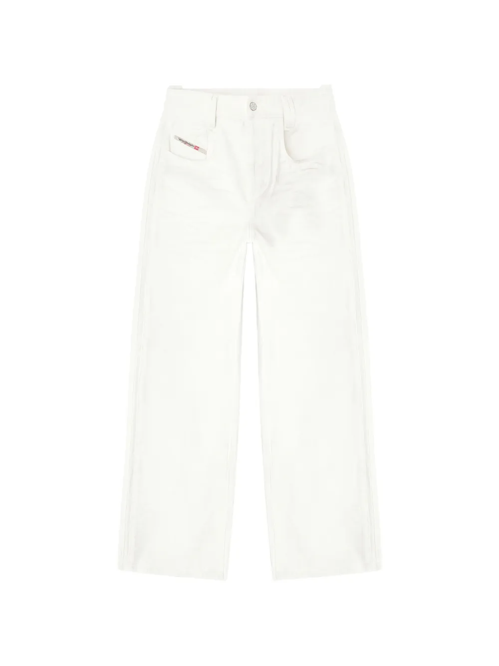 Diesel relaxed jeans high-waist 1982 D-Hakou - Bianco