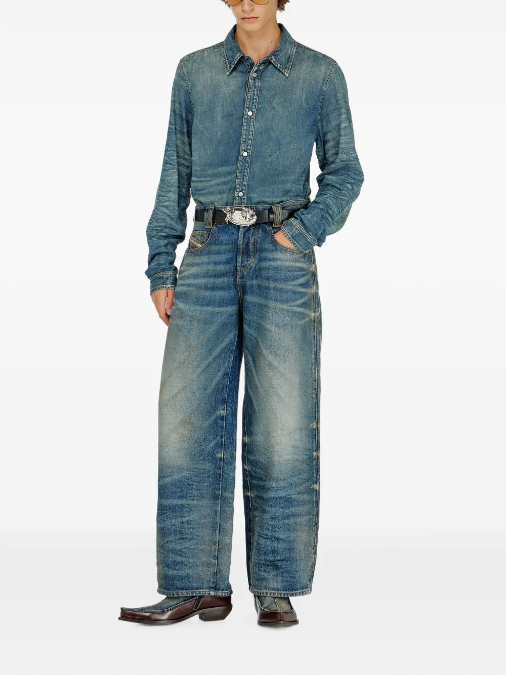 Diesel 1982 D-Hakou jeans Blauw