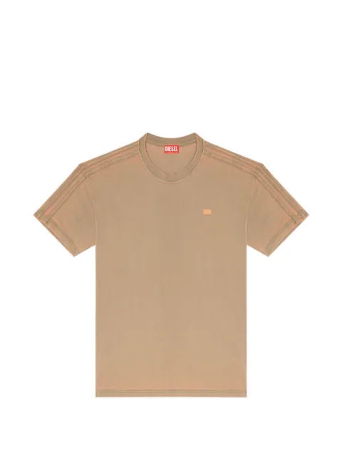 Diesel long-sleeve T-shirt in burnout jersey