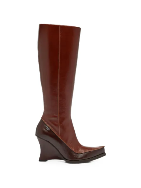 Diesel pointed-toe boots