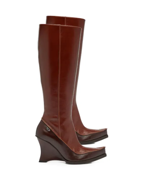 Diesel pointed-toe boots