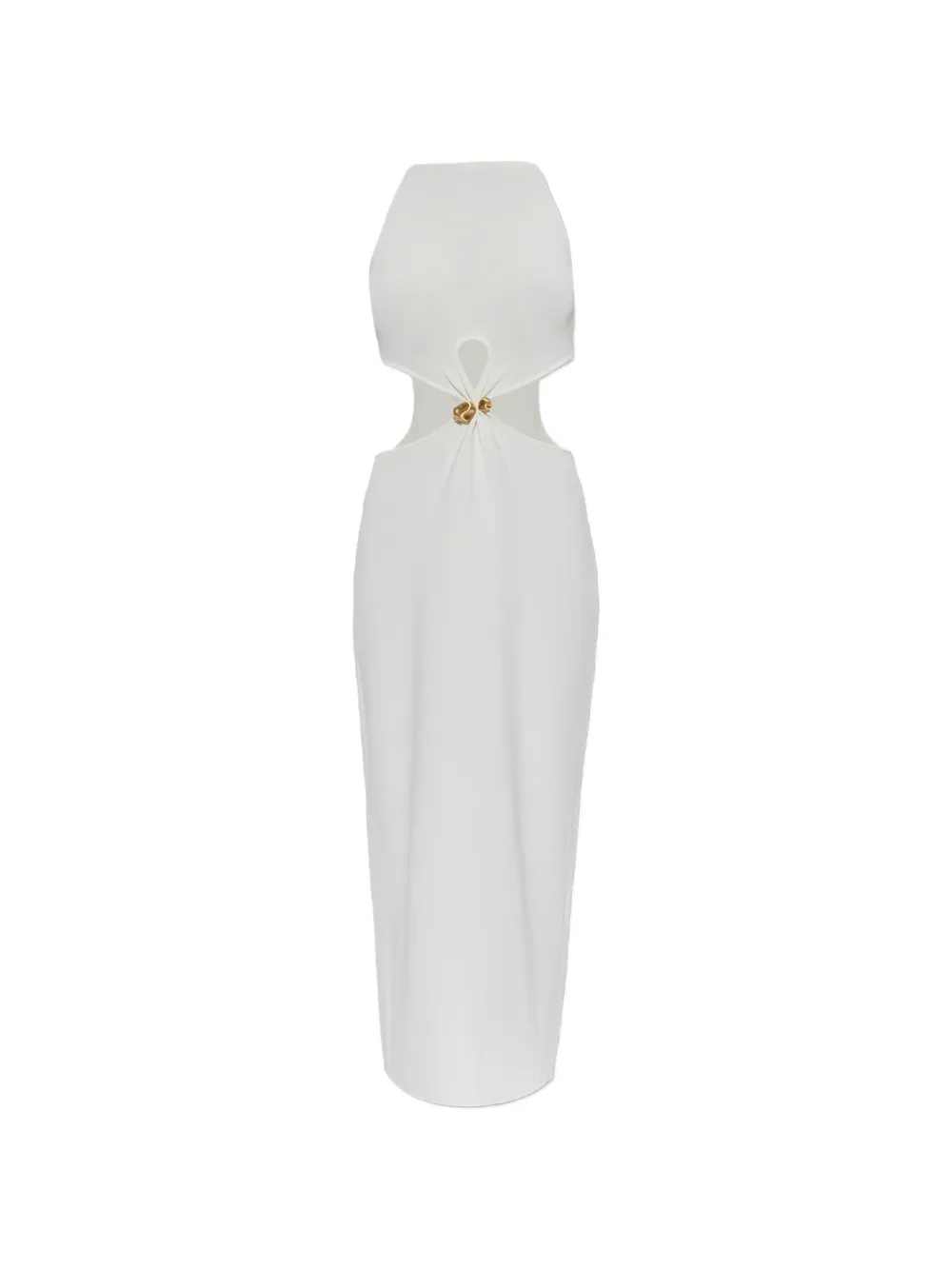 Cult Gaia Cypress cutout-detail midi dress - Weiß