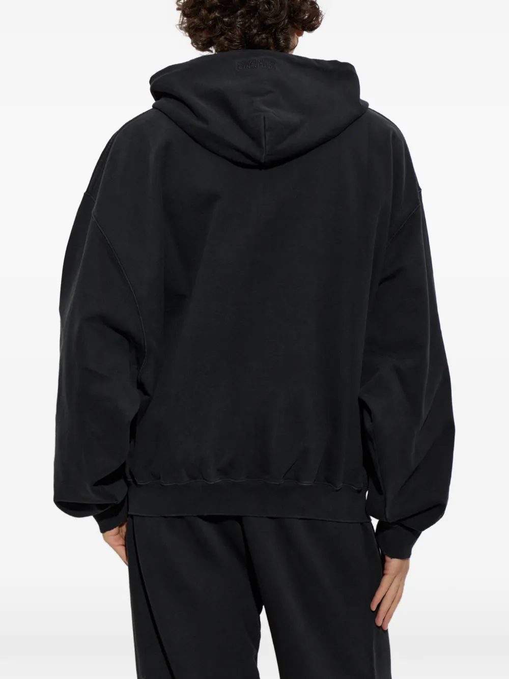 VETEMENTS Hoodie met grafische print Zwart