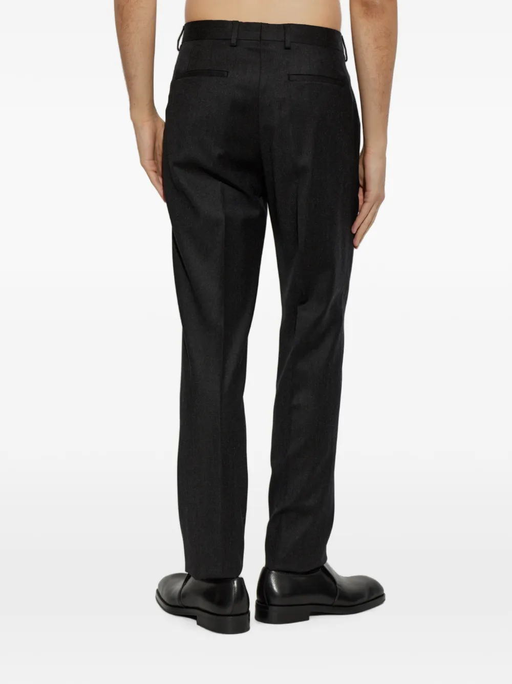 Paul Smith Broek met geplooide voorkant Grijs