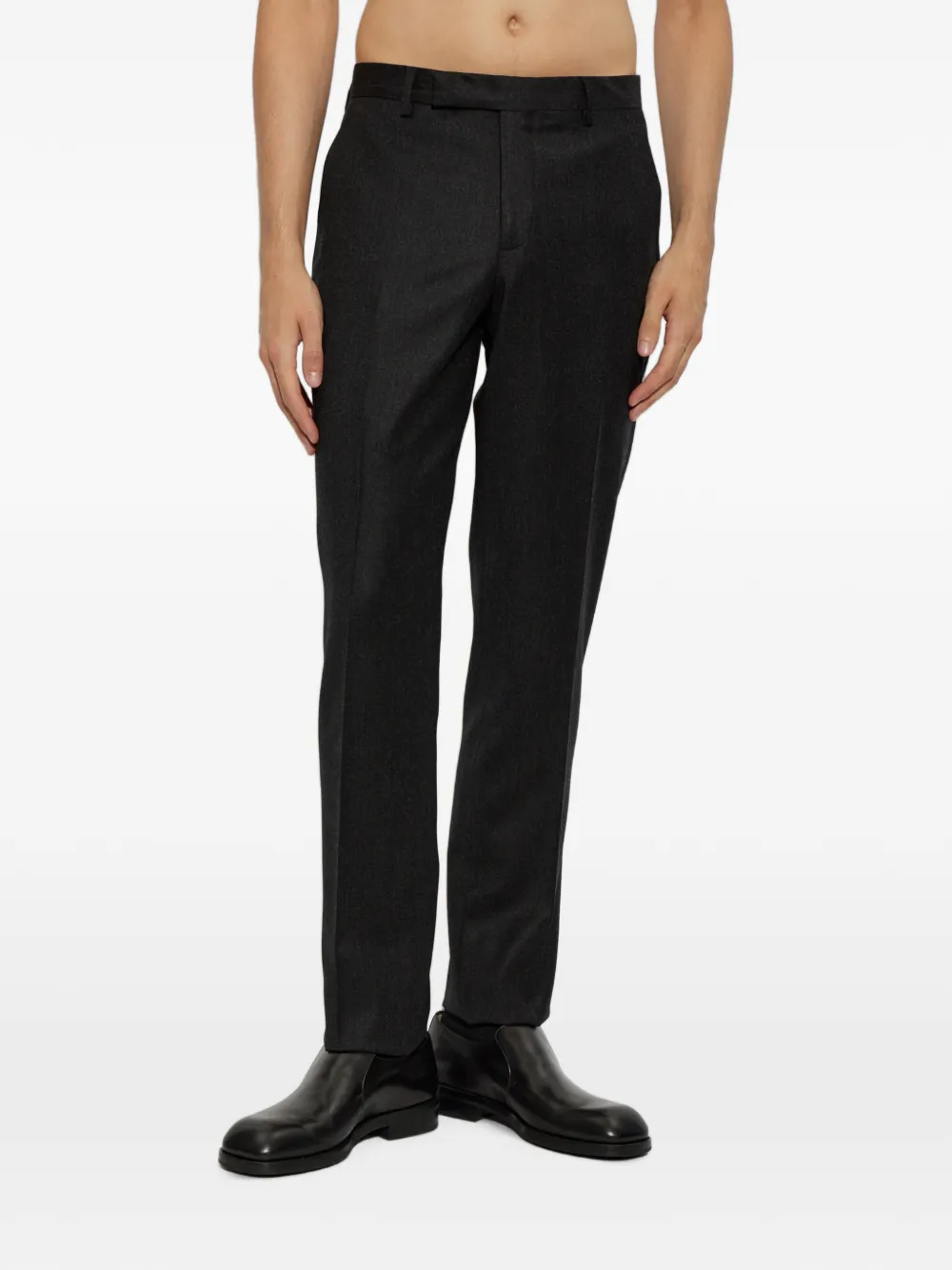 Paul Smith Broek met geplooide voorkant Grijs