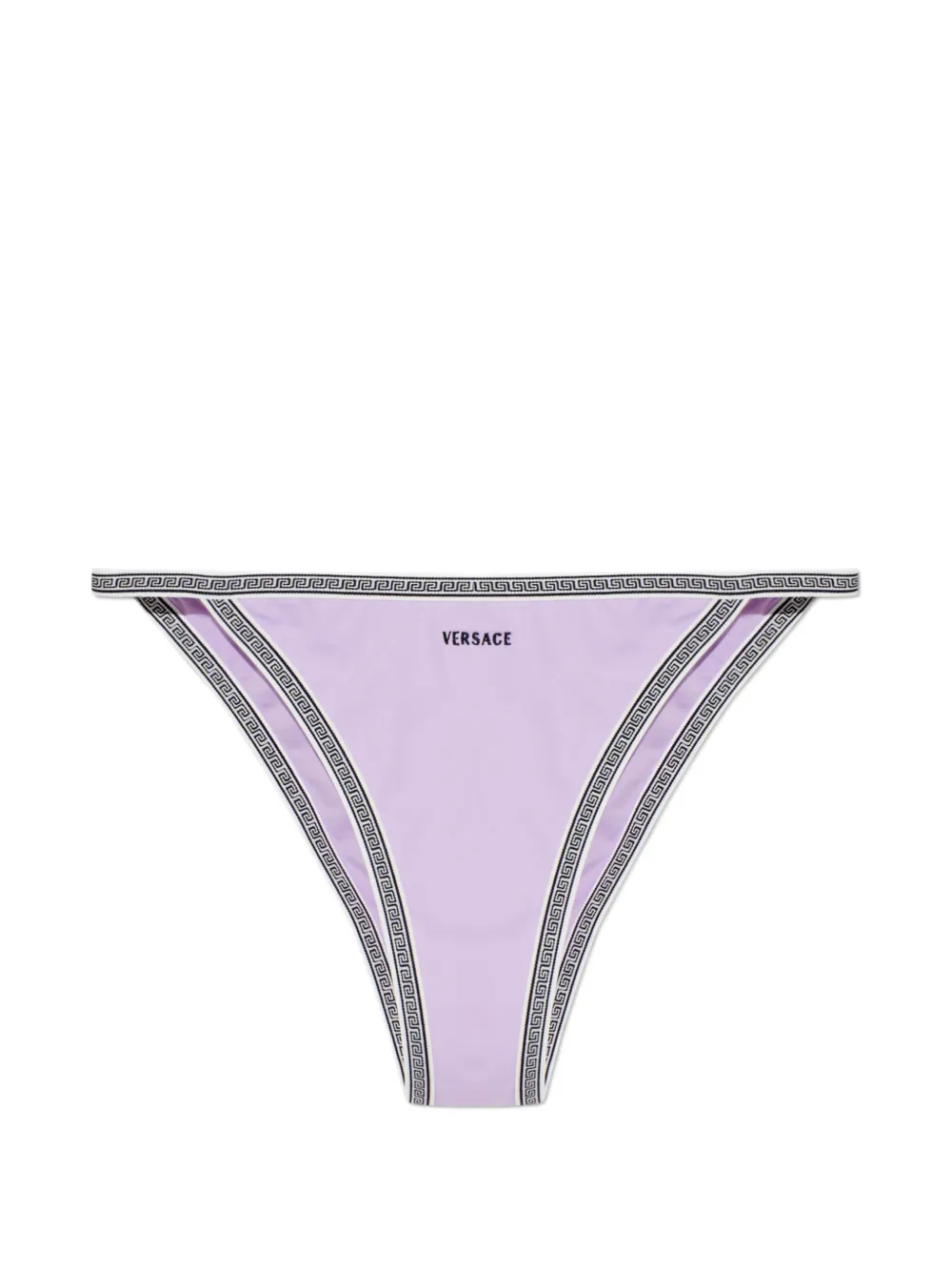 Versace embroidered-logo bikini bottoms - Violett